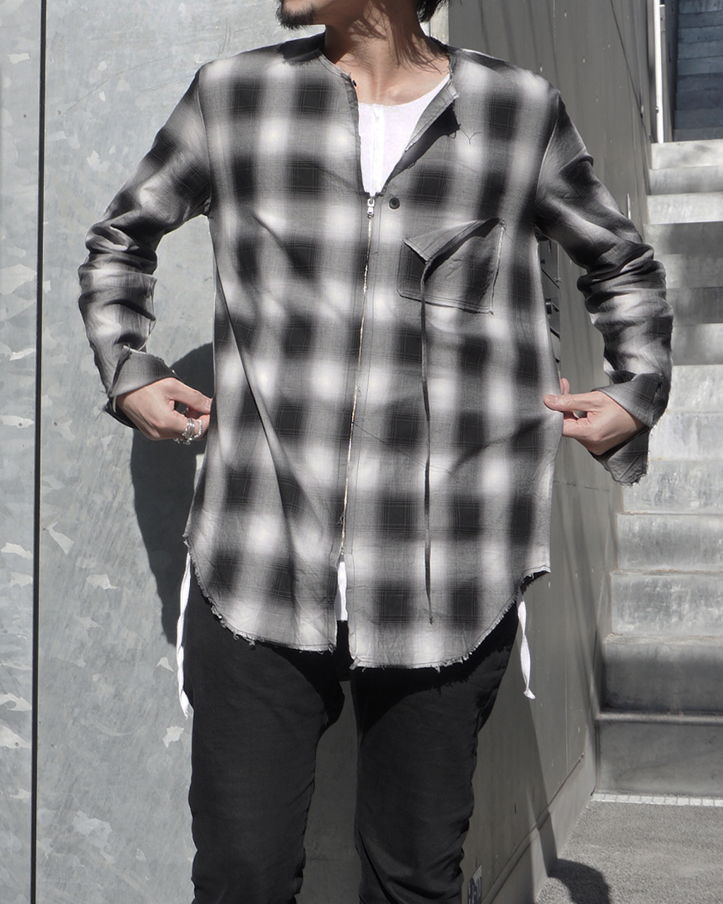 【値下げしました】askyy チェック チュニック　RED/BLK 値下げしました】askyy チェック チュニック RED/BLK 値下げしま