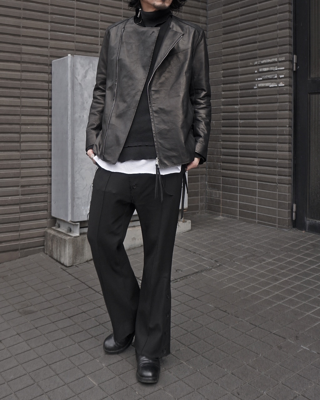 ジャケット・アウター ASKYY / LINER RIDERS JACKET / BLK New arrival 