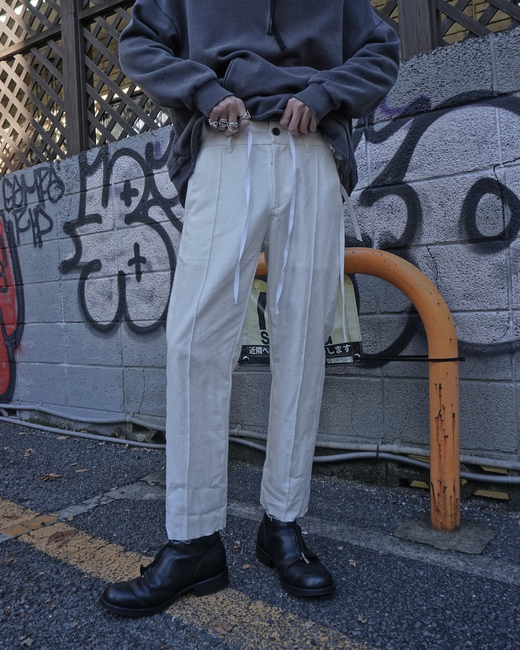 VERSE1193 [PRE⑥ WHITE SLACKS] – A S K Y Y . S H O P . B L O G